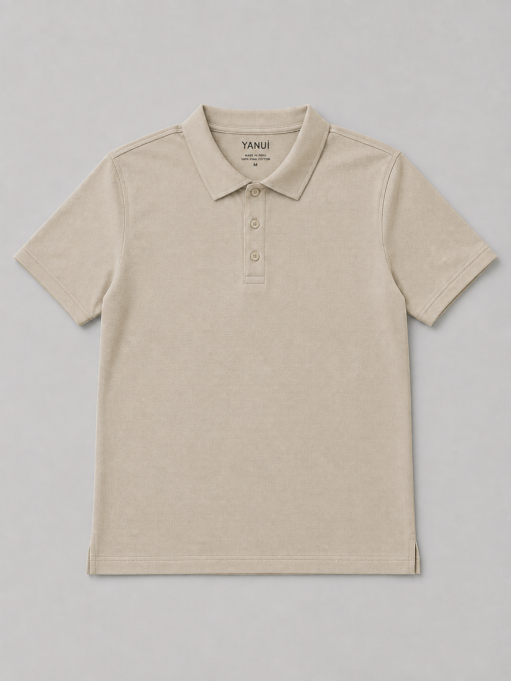 Taylor Self-Fabric Piqué Polo – 100% Peruvian Pima Cotton