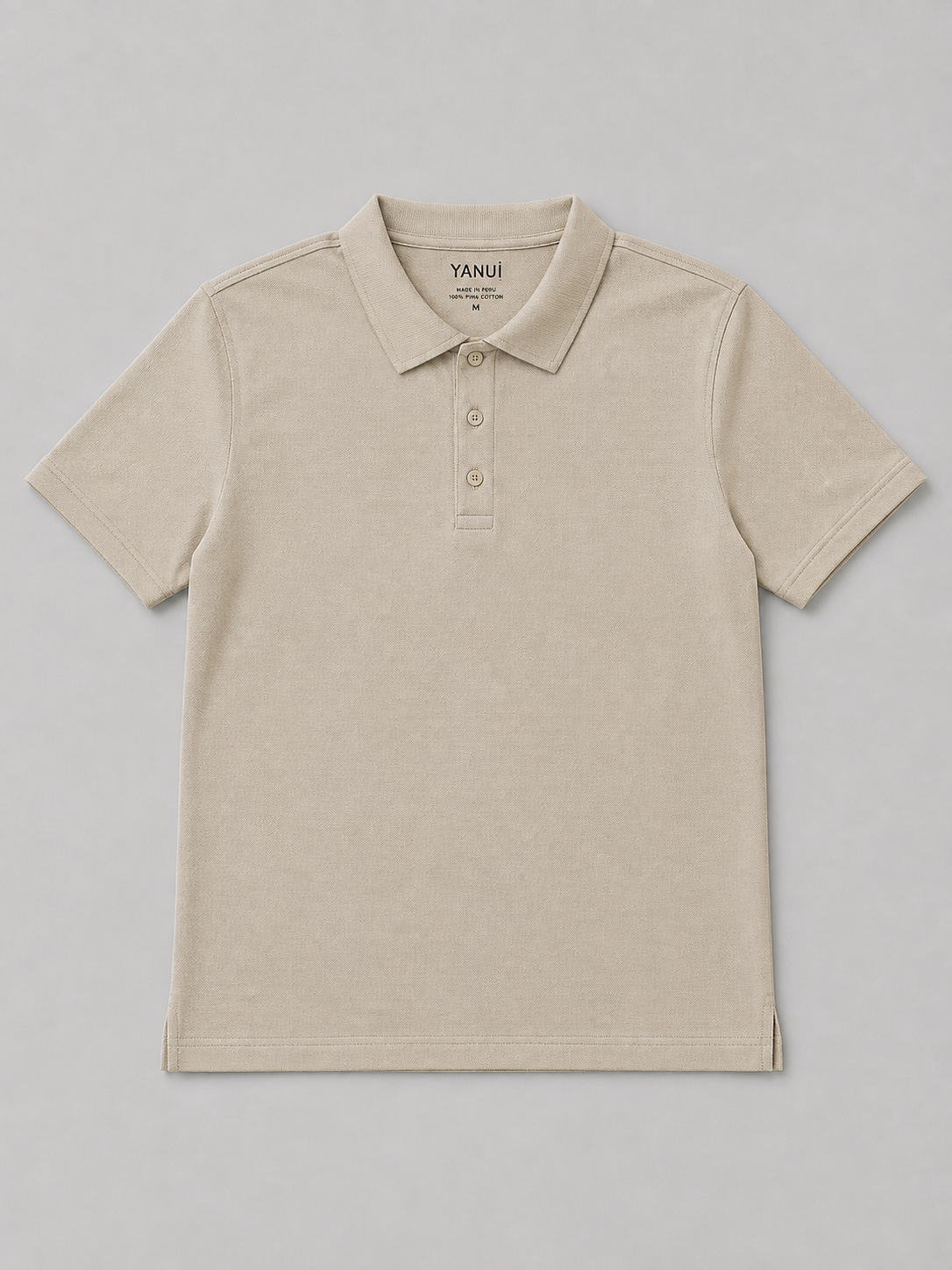 Taylor Self-Fabric Piqué Polo – 100% Peruvian Pima Cotton