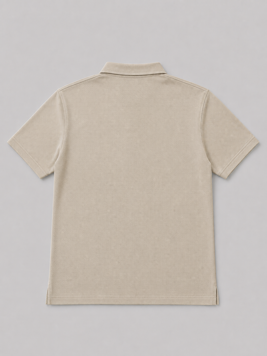 Taylor Self-Fabric Piqué Polo – 100% Peruvian Pima Cotton
