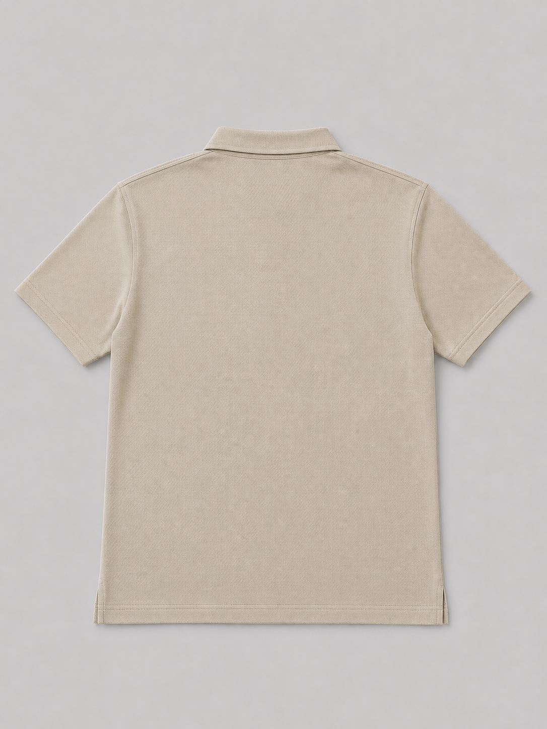 Taylor Self-Fabric Piqué Polo – 100% Peruvian Pima Cotton