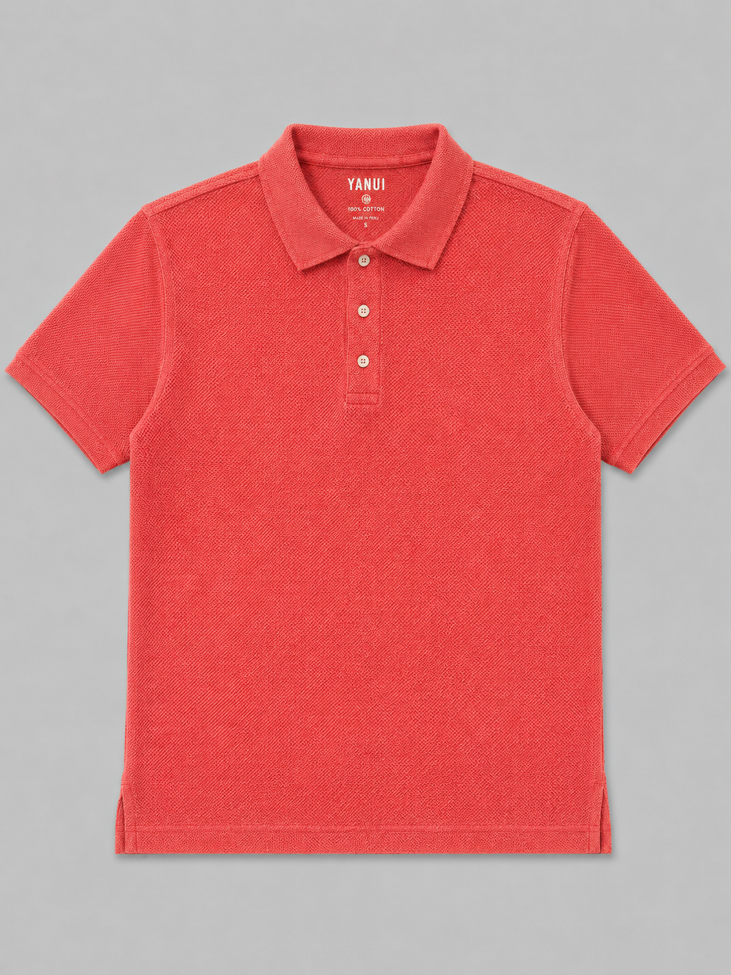 Taylor Self-Fabric Piqué Polo – 100% Peruvian Pima Cotton