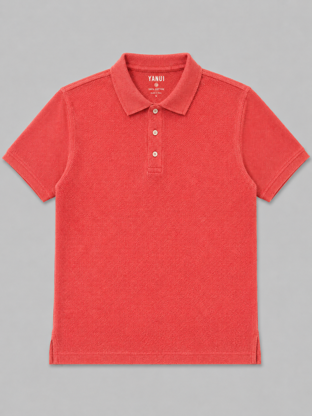 Taylor Self-Fabric Piqué Polo – 100% Peruvian Pima Cotton