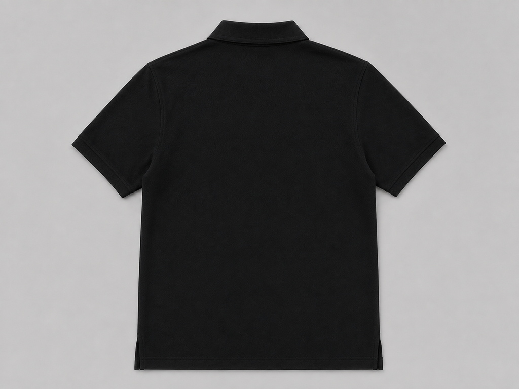 Taylor Self-Fabric Piqué Polo – 100% Peruvian Pima Cotton