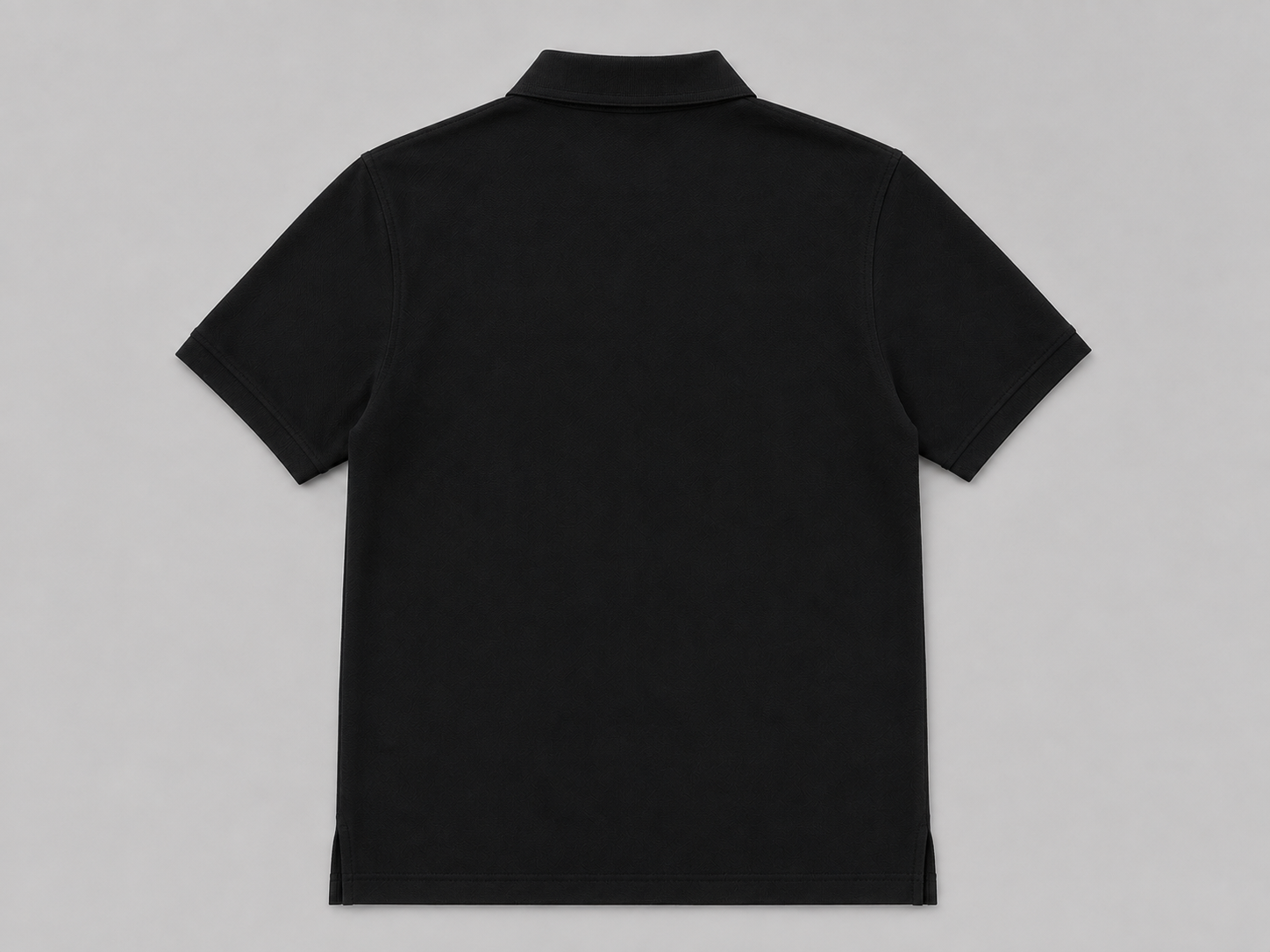 Taylor Self-Fabric Piqué Polo – 100% Peruvian Pima Cotton