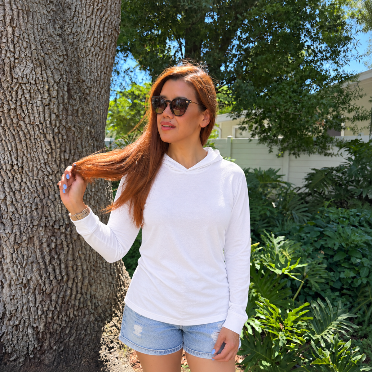 Pima Cotton Lightweight Hoodie