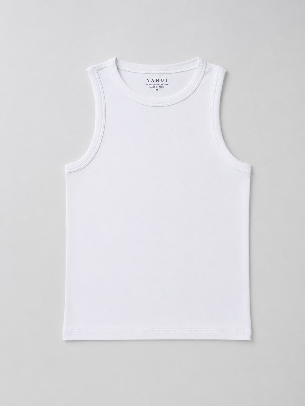 Pima Cotton Rib Tank Top