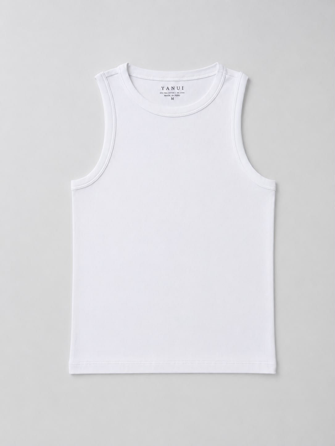 Pima Cotton Rib Tank Top
