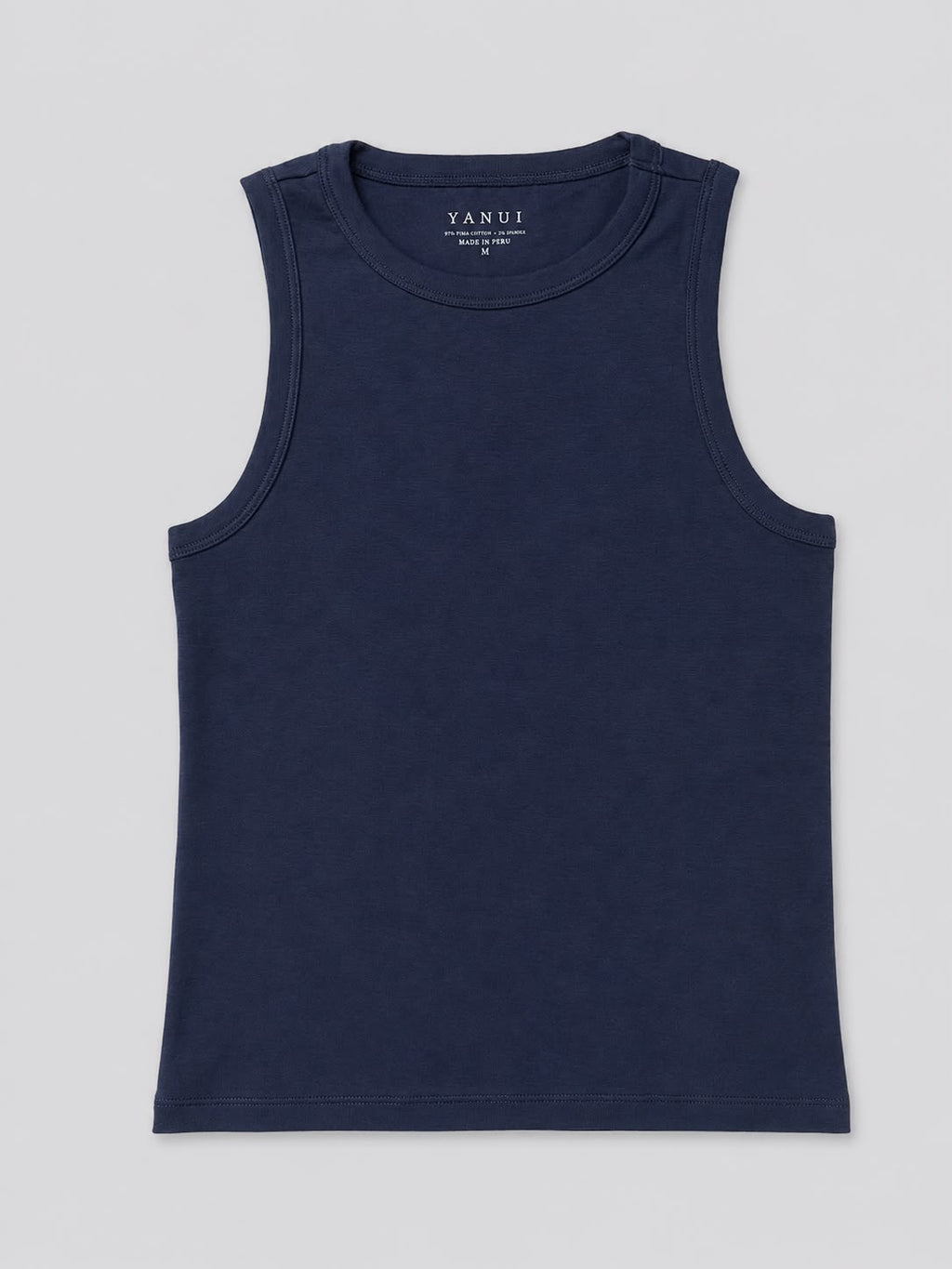 Pima Cotton Rib Tank Top