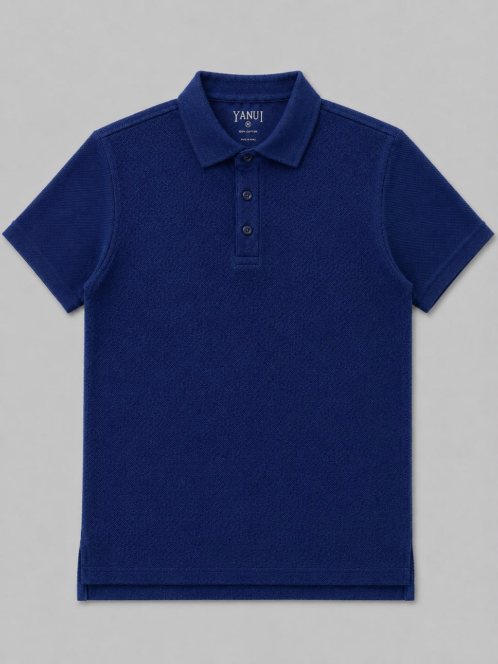 Taylor Self-Fabric Piqué Polo – 100% Peruvian Pima Cotton