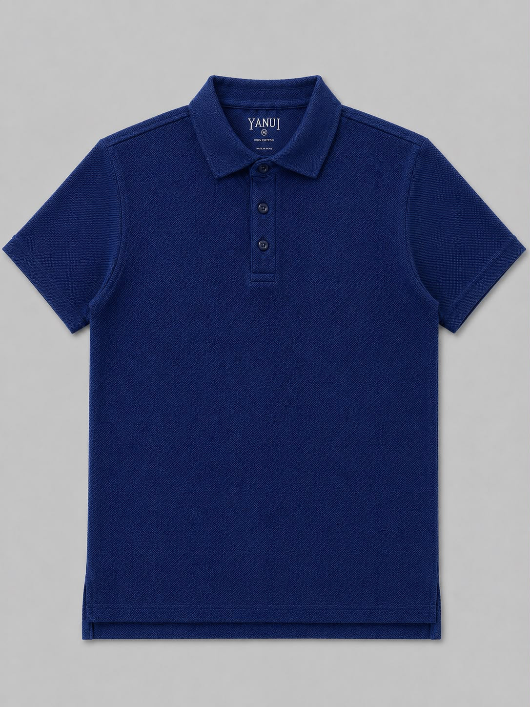 Taylor Self-Fabric Piqué Polo – 100% Peruvian Pima Cotton