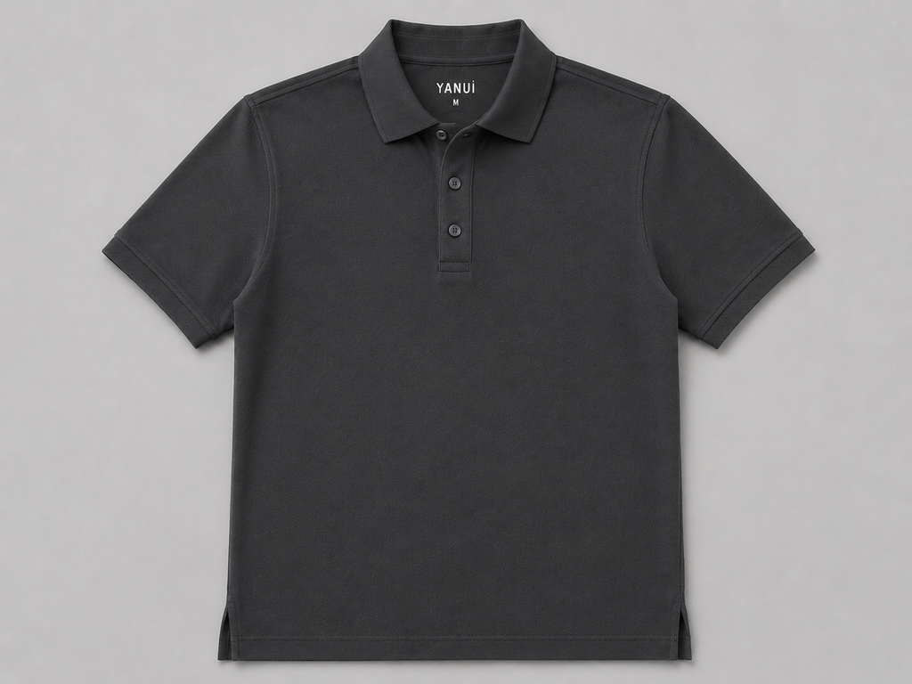 Taylor Self-Fabric Piqué Polo – 100% Peruvian Pima Cotton