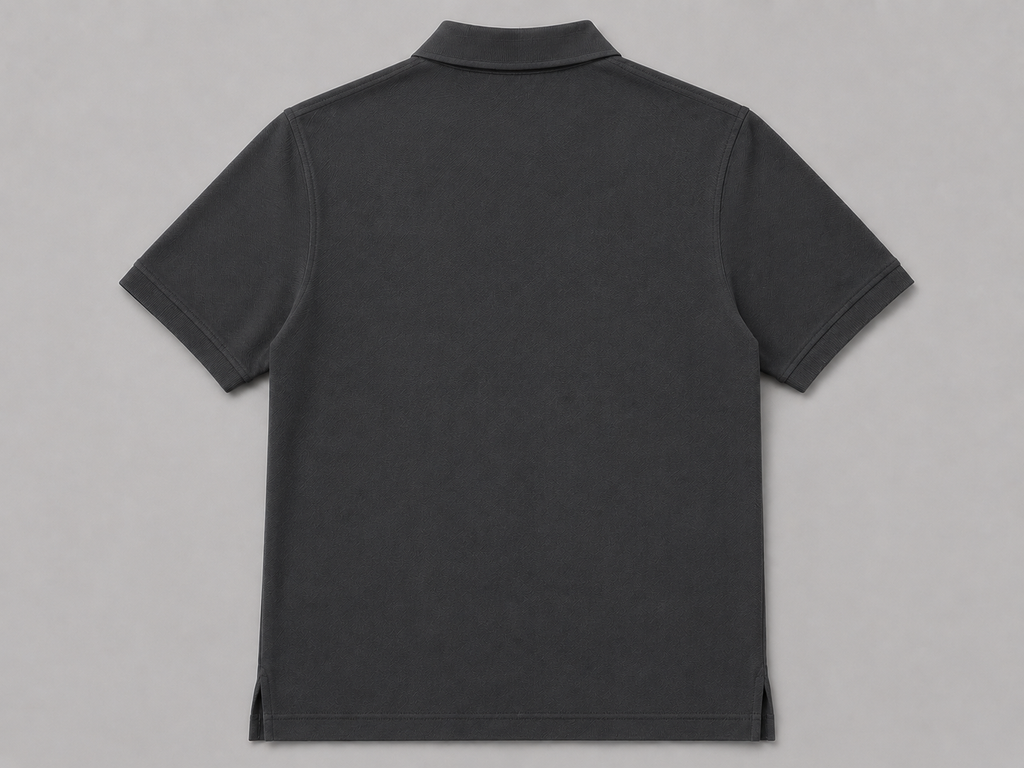 Taylor Self-Fabric Piqué Polo – 100% Peruvian Pima Cotton