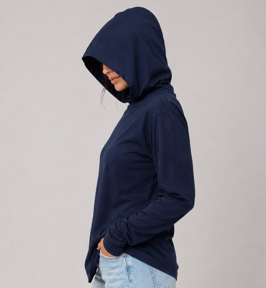 Pima Cotton Lightweight Hoodie