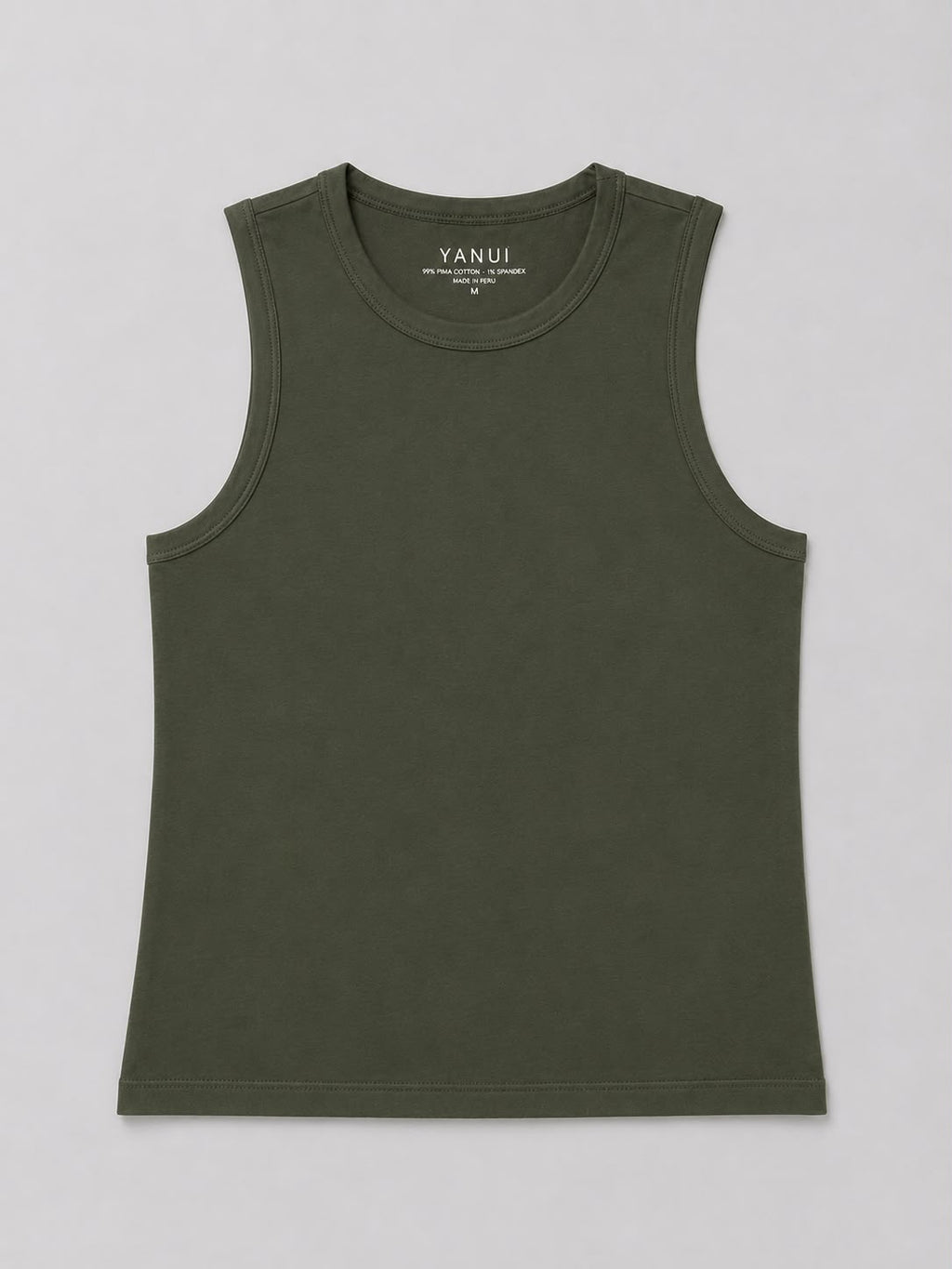 Pima Cotton Rib Tank Top