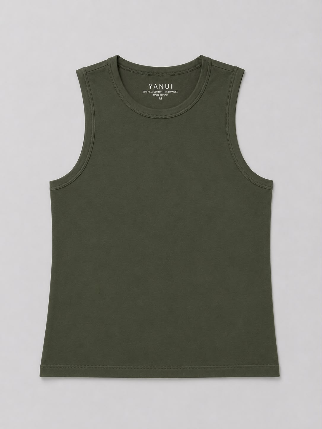 Pima Cotton Rib Tank Top